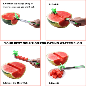 2023 New Products Best Sellers Watermelon Slicer Cuts &amp; Serves Fresh <strong>Melon</strong> <strong>Cutter</strong> Quickly Watermelon Tools - Product Image 5