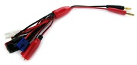 Câble de charge de batterie RC adaptateur multi-chargeur Octopus 8-en-1 pour jouets électriques