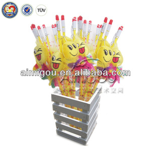 Juguete encantador stick bromista cara <span class=keywords><strong>de</strong></span> la sonrisa del gato gato juguetes al por mayor - Product Image 1