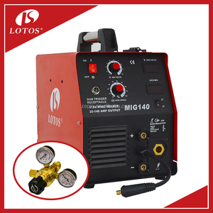 Lotos Mig140 Fábrica Hotsale pulso inversor de la cc de gas co2 mig soldador - Product Image 1