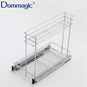 <strong>Kitchen</strong> <strong>Cabinet</strong> Pull Out Basket for Under-sink <strong>Corner</strong> <strong>Storage</strong> - Product Image 2