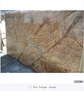 Diverses dalles de marbre clair de brun de forêt tropicale en pierre de couleurs pour la décoration de mur et de plancher - Product Image 3