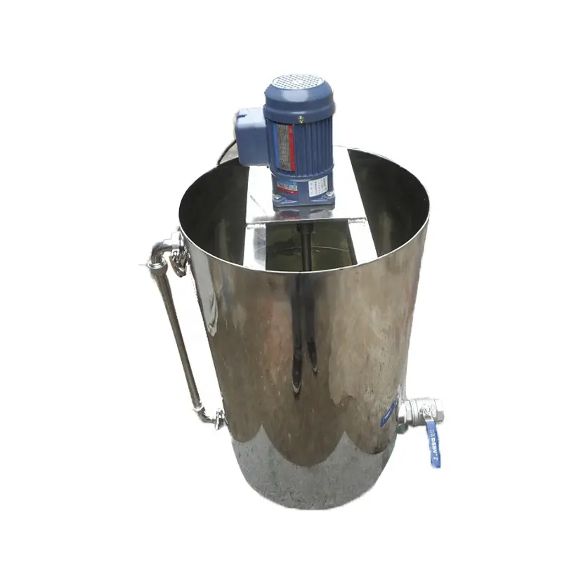De acero inoxidable Industrial pequeño química champú tanque de mezcla de jabón detergente agitador mezclador líquido máquina de