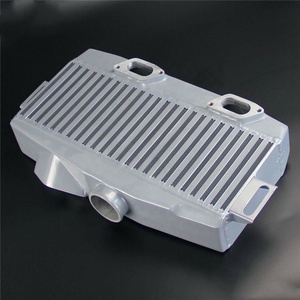 2008 + WRX STI EJ257 EJ255 2.5L + 나사용 알루미늄 성능 TMIC 탑 마운트 인터쿨러 - Product Image 5