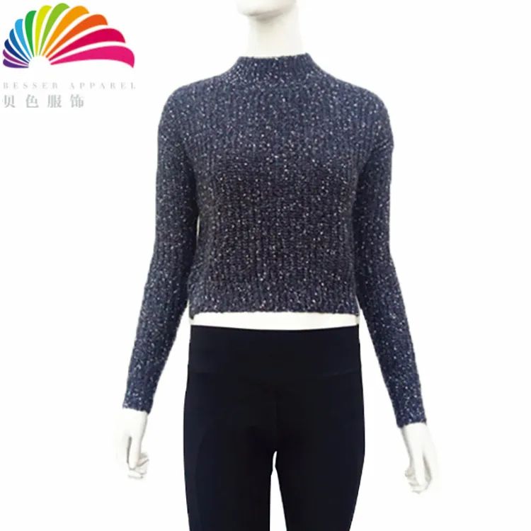 Handmade fashion woolen sweater design for ladies