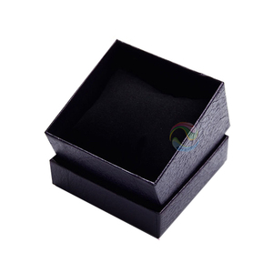 En gros Pas Cher Élégant Hommes Logo Personnalisé Noir Boîte De Montre En Papier Cadeau - Product Image 5