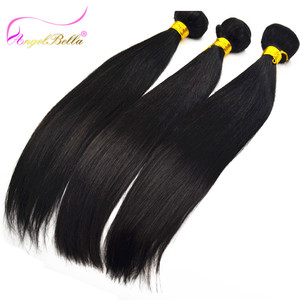 Angelbella producción en fábrica pelo peruano recto Natural - Product Image 3