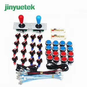 Jinyuetek DIY Arcade Kits 35 In 1 HD Fishing Game PCB And Wire Harness For Fishing Mario Game Accessories