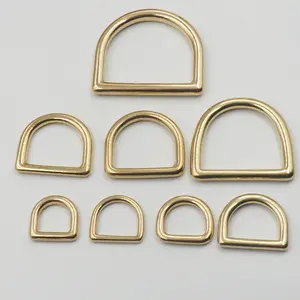 13mm,16mm,20mm,23mm,25mm,32mm,38mm,45mm, solid brass D ring, D buckle