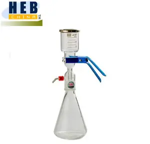 用于 HPLC 设备的实验室玻璃器皿溶剂过滤装置 1L 溶剂过滤器