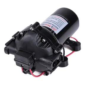 DC 24V 12V hot sell electric 5 chamber diaphragm water pump high pressure booster from China factory