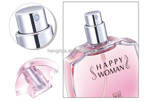 Flacon de parfum de luxe pour femmes, pulvérisateur avec capuchon en aluminium argenté, beige, rose, 30ml - Product Image 4