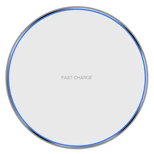 तेजी से चार्ज वायरलेस चार्जर के लिए iPhone 8 8 प्लस एक्स क्यूई वायरलेस जल्दी चार्ज कार चार्जर सैमसंग के लिए पैड S8 S7