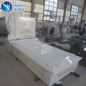 Diseños de <span class=keywords><strong>monumentos</strong></span> de mármol personalizados de SH STONE, lápidas de ángel blancas, lápida de mármol blanco chino, lápidas de mármol - Product Image 2