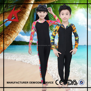Enfants À Manches Longues Imprimer <span class=keywords><strong>Surf</strong></span> <span class=keywords><strong>Combinaison</strong></span> de Plongée - Product Image 1
