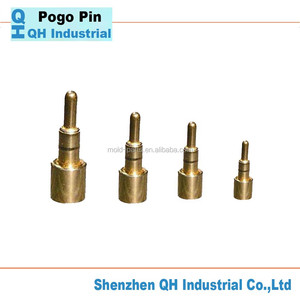 Vertical Type SMT Pogo Pin pour Unique Broches ou 4 Broches <span class=keywords><strong>Mini</strong></span> Connecteur D'alimentation - Product Image 2
