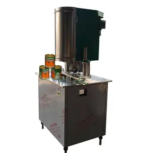 Automatic High Speed Vacuum Soda Beer Can Sealing Machine Tin Can Closing Machine