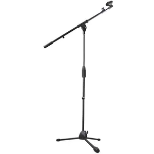 Mic Stand GH-206 All Metal Mobile Microphone Stand With Button Adjustable Microphone Stand