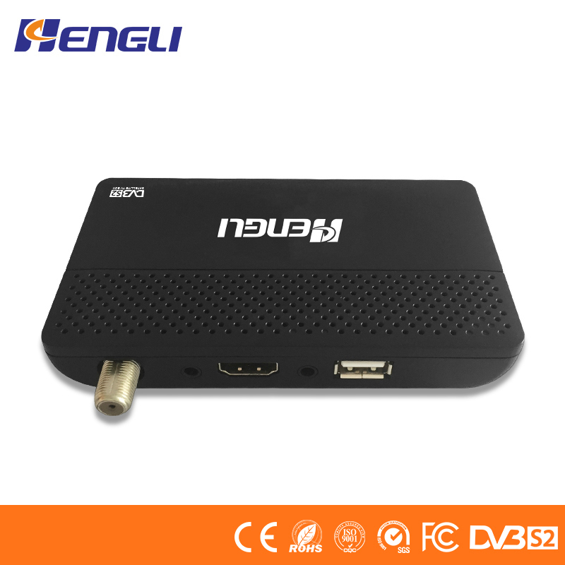 Mini receptor de satélite hd dvb-s2