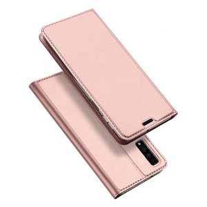 DUX DUCIS Luxury Flip PU Cover per telefono a portafoglio in pelle per custodia <span class=keywords><strong>Samsung</strong></span> Galaxy <span class=keywords><strong>A7</strong></span> 2018 - Product Image 1
