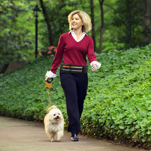 Guinzaglio per cani a mani libere regolabile riflettente imbracatura per collare in corda retrattile corsa multifunzione - Product Image 6