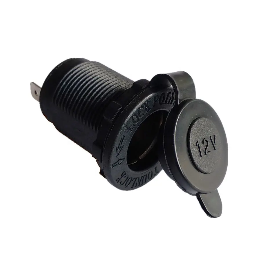 MX Power Outlet 12 Volt Marine Motorcycle Car Cigarette Lighter Socket