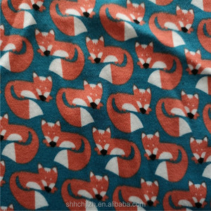 Tela estampada de algodón orgánico con estampado personalizado - Product Image 6
