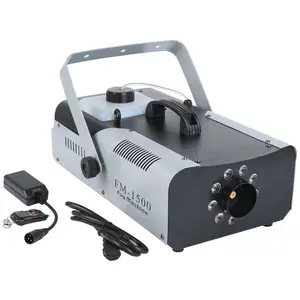 LED Tragbare 1500W Mini Professionelle Bühne Licht Fernbedienung DMX512 Hochzeit Rauch Nebel Maschine