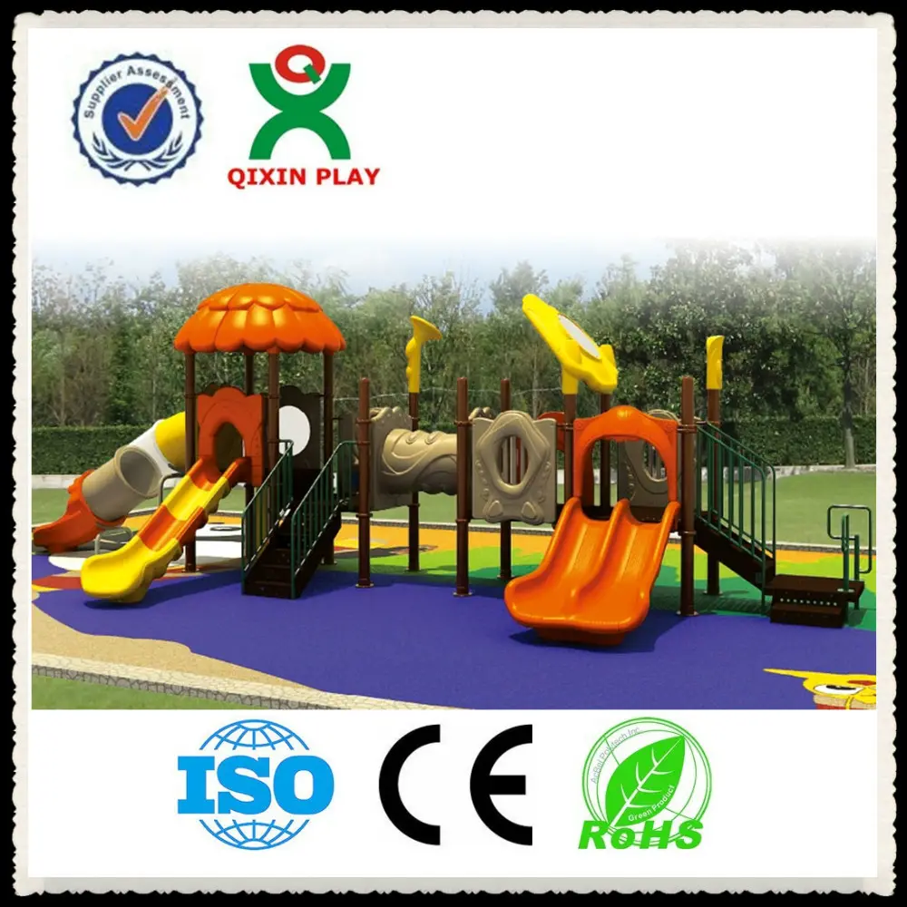 Guangdong aqua fábrica niños juegos infantiles acolchadas parque de juegos para los niños para el parque QX-04A