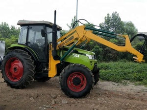 Ad alta Potenza Terra Scavatrice mini annoiato palificazione macchina E <span class=keywords><strong>Pole</strong></span> Foro Coclea Erezione Macchina - Product Image 4