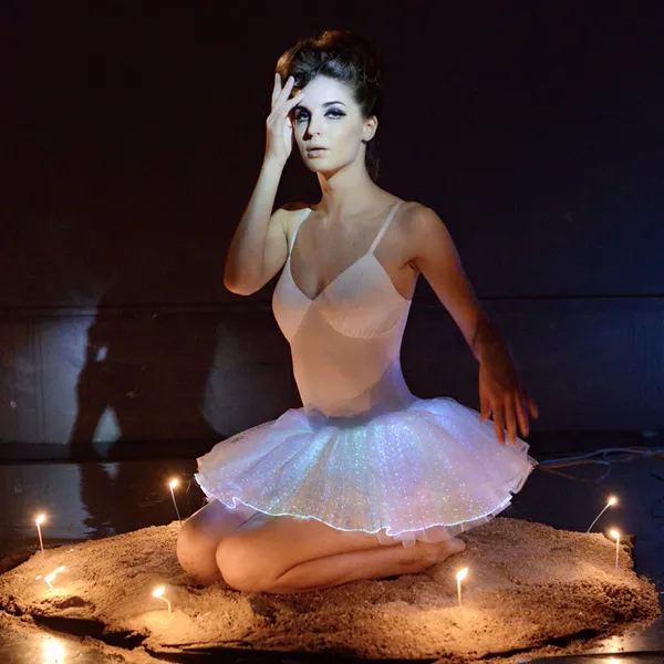 nieuwe glasvezel producten feeën dora tutu jurk meisje dans kostuums voor vrouwen camisole led