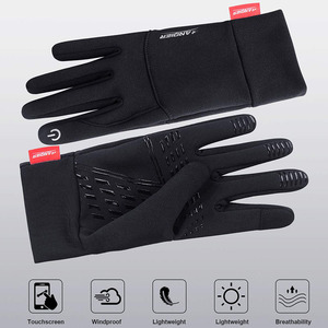 Deporte, guantes invierno, guantes invierno de compresión a prueba de viento Anti-Slip cálida del trazador de líneas de la pantalla táctil guantes - Product Image 2