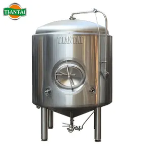 2500L 25HL 20BBL Automatic Stainless Steel Steam Heating 2 Vessels Beer Machines