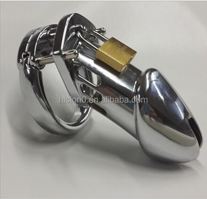 อุปกรณ์ล็อคองคชาตชาย <span class=keywords><strong>CB6000</strong></span> ทำจากโลหะคุณภาพสูง สีเงิน - Product Image 1