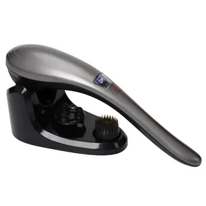 LY-636C Battery operated one button to start wireless electric vibrator percussion massage handheld
