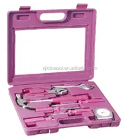 8 stuks dames tool kit roze vrouwen paars tool set tool kit