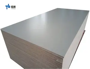 cherry wood grain melamine laminated particle board with cheap price