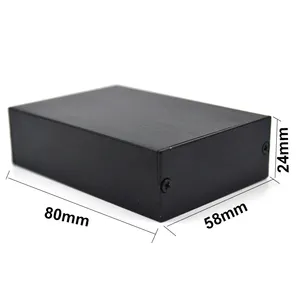 Aluminum Box Enclosure Case for Electronic Projects Power Supply Units Amplifiers