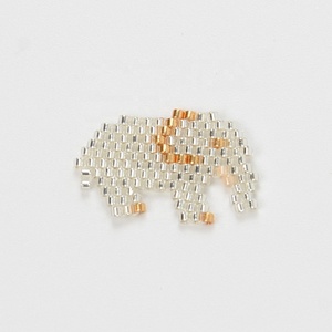 Moyamiya venta al por mayor joyería hecha a mano delica cuentas elefante Miyuki colgante encantos mercados chinos en línea - Product Image 6