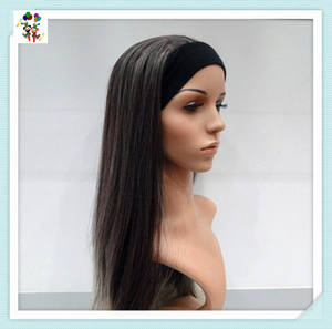 <span class=keywords><strong>Perruque</strong></span> <span class=keywords><strong>Hippie</strong></span> marron avec Moustache pour adulte, HPC-1209 - Product Image 4