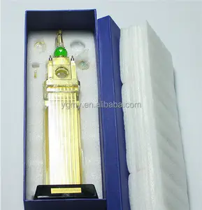 High stocker crafts islamic decor Crystal Royal Tower of Saudi Arabia Arab handicrafts souvenirs