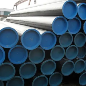 Din30678 polypropylene coating of black steel oil seamless pipes and fittings cn heb