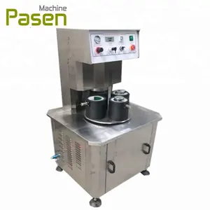 glass jar lid closing machine / glass can lid closing machine / Industrial glass bottle lid capping machine