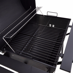 Backyard Portable Train <strong>BBQ</strong> Outdoor Garden Charcoal Iron <strong>Barrel</strong> Offset Smoker <strong>Grill</strong> - Product Image 4