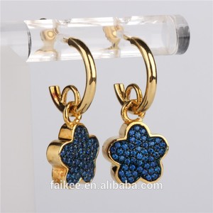 <span class=keywords><strong>Grossiste</strong></span> <span class=keywords><strong>bijoux</strong></span> <span class=keywords><strong>fantaisie</strong></span> en argent 925 boucle d'oreille plaqué or cire micro pave réglage boucle d'oreille - Product Image 3