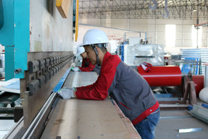 Q235/Q345 viga de acero <span class=keywords><strong>casa</strong></span> kits de construcción metal almacén prefabricado China - Product Image 5