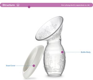 Venta caliente <span class=keywords><strong>manual</strong></span> milkbreast bomba tapón silicona pezón colector <span class=keywords><strong>sacaleches</strong></span> tapón - Product Image 4