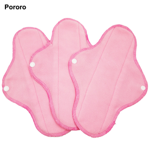<span class=keywords><strong>Toallas</strong></span> <span class=keywords><strong>sanitarias</strong></span> Anatómico paño menstrual pad antialérgico ecológico PUL impermeable lavable reutilizable fábrica de China - Product Image 4