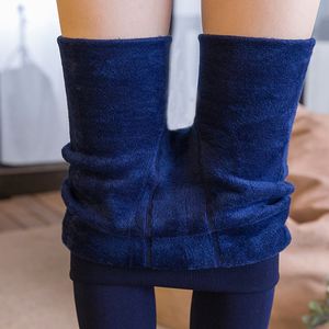 Warm Winter <strong>Pants</strong> Thermal <strong>Lined</strong> Plus Velvet Leggings for Women - Product Image 5