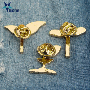 Broche de plantas verdes para niños, alfileres de esmalte de hojas de brotes de árbol, insignias de Metal, joyería de moda - Product Image 5